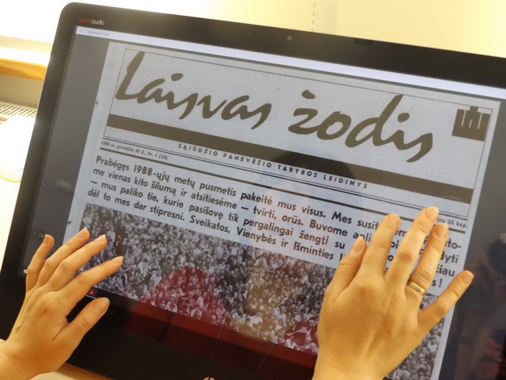 Laikraštis „Laisvas žodis“ – atgimimo laikotarpio leidinys. PA GPB nuotr.