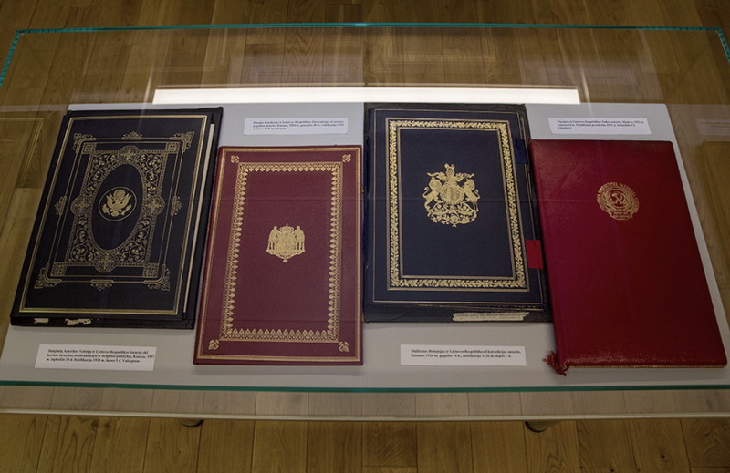 Dalį Lietuvos užsienio reikalų ministerijos archyvo dokumentų 1939-aisiais pavyko išsaugoti Lietuvos diplomatui, Lietuvos generaliniam konsului Kanadoje Vytautui Jonui Gyliui. URM (L. Dmuchovskajos) nuotr.