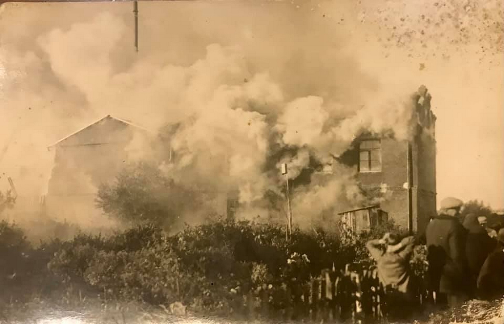 Gaisras Panevėžyje 1931 metų spalio 2 dieną. PANEVĖŽIO KRAŠTOTYROS MUZIEJAUS rinkinių nuotr.