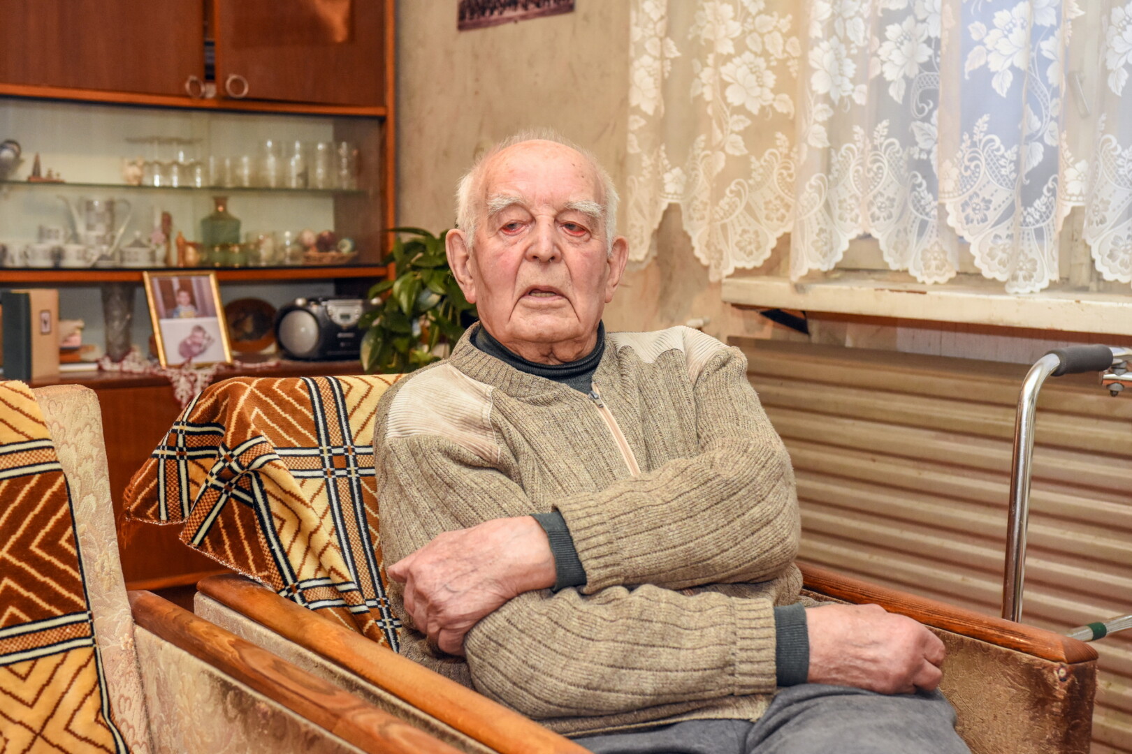 Bemaž dešimtmetį lageriuose kentėjęs Juozas Karsoka taip ir nesužinojo, kas jį išdavė saugumui. Bet ant to, kuris galėjo, sako nepykstantis – mano, vis tiek anksčiau ar vėliau būtų įkliuvęs už savo antisovietinę veiklą. G. KARTANO nuotr.