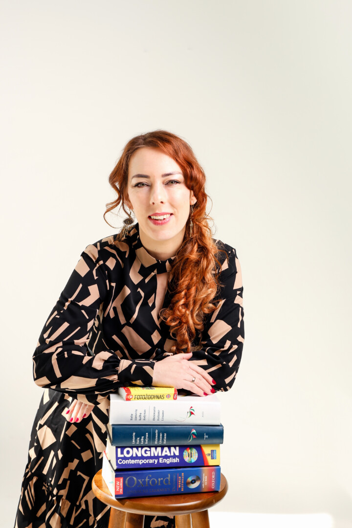 Užuot tradiciškai mokiusi anglų kalbos, Aida Lukoševičienė pasitelkė fantaziją. ASMENINIO ARCHYVO nuotr.