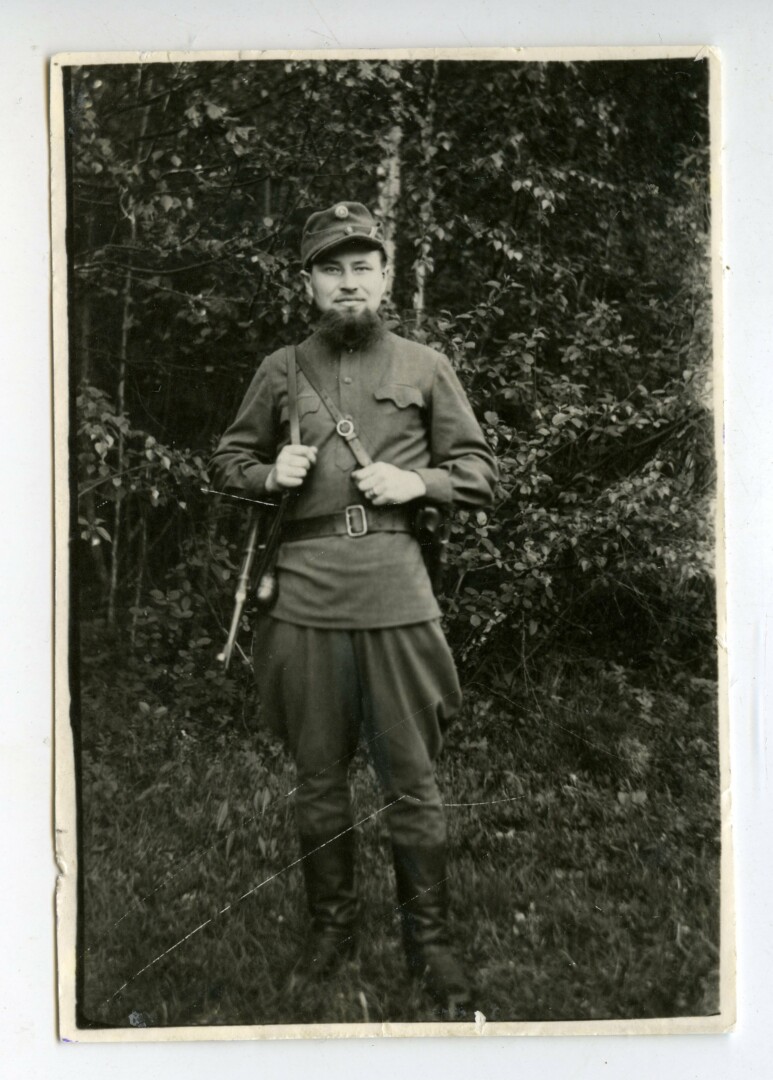 Vyčio apygardos vadas Alfonsas Smetona-Žygaudas. PANEVĖŽIO KRAŠTOTYROS MUZIEJAUS rinkinių nuotr.