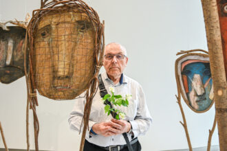 Metų panevėžiečiu išrinktas pasaulinio garso menininkas Stasys Eidrigevičius sako esąs ir būsiantis ne metų, o viso gyvenimo panevėžietis.