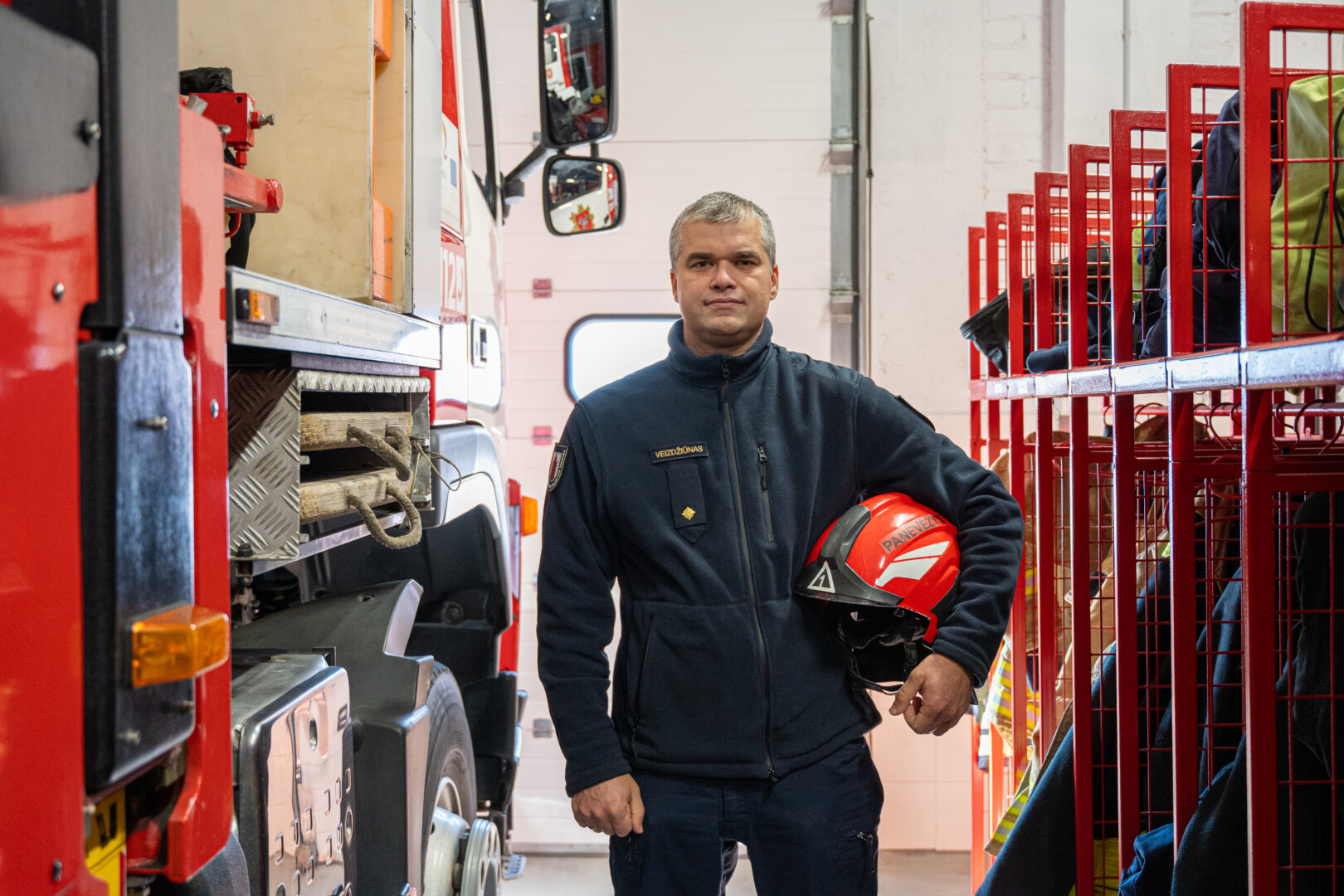Tapti ugniagesiu gelbėtoju nebuvo didžioji Konstantino svajonė, gyvenimas pats pakreipęs šia linkme. P. ŽIDONIO nuotr.